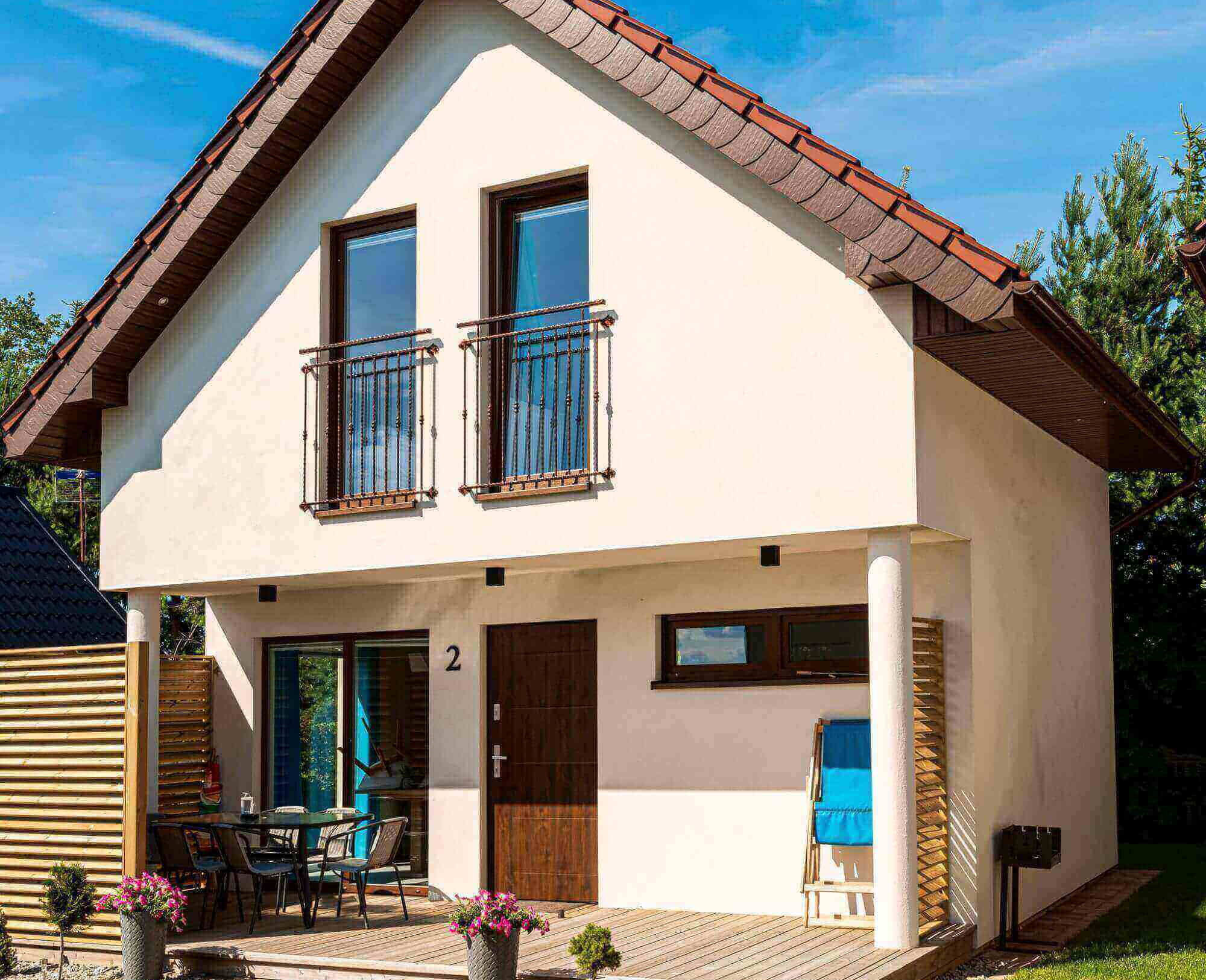 Domek nr 2 - wygląd z zewnątrz